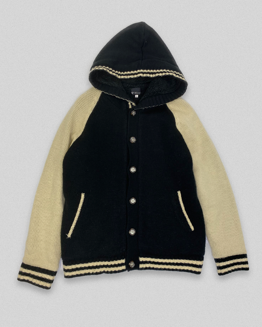 Takeo Kikuchi Knit Varsity Hoodie