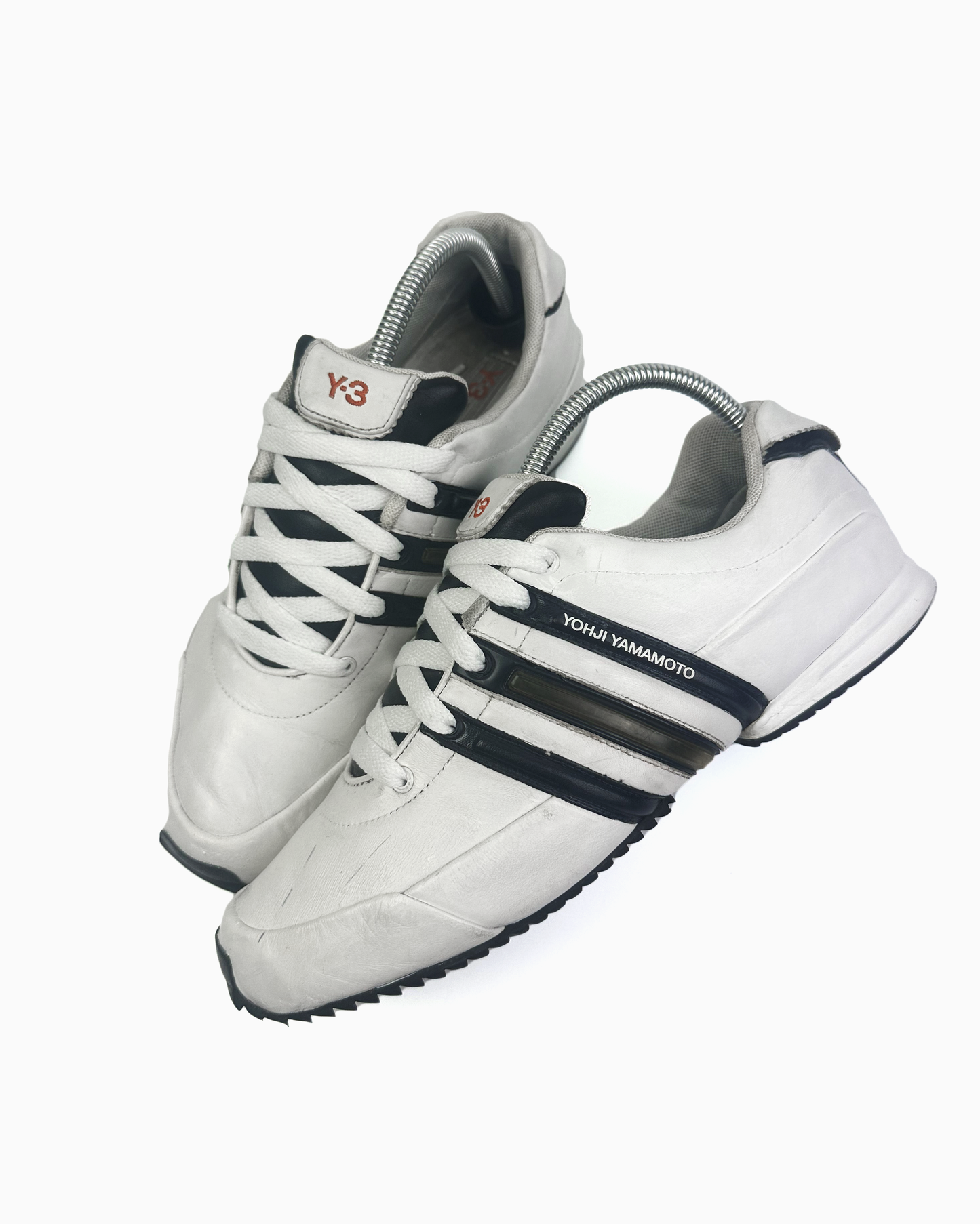 2005 Y-3 x Adidas Leather "Sprint" Sneakers (US8)